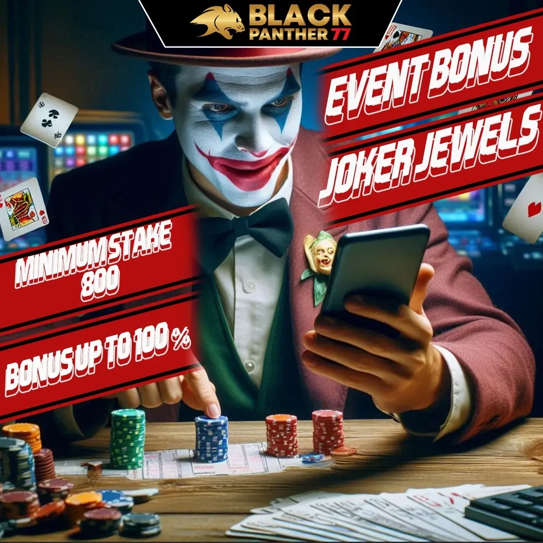 event joker jewels black panther 77